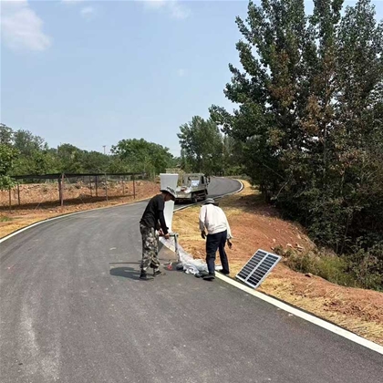 兰州太阳能路灯安装